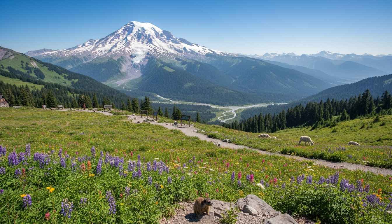 mount rainier national park places to visit