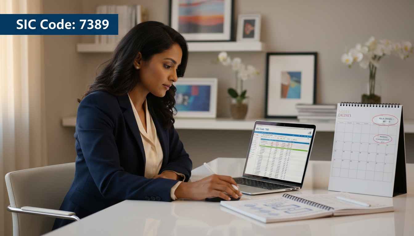 event planning sic code