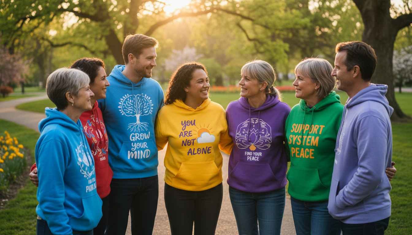 mental health awareness hoodies