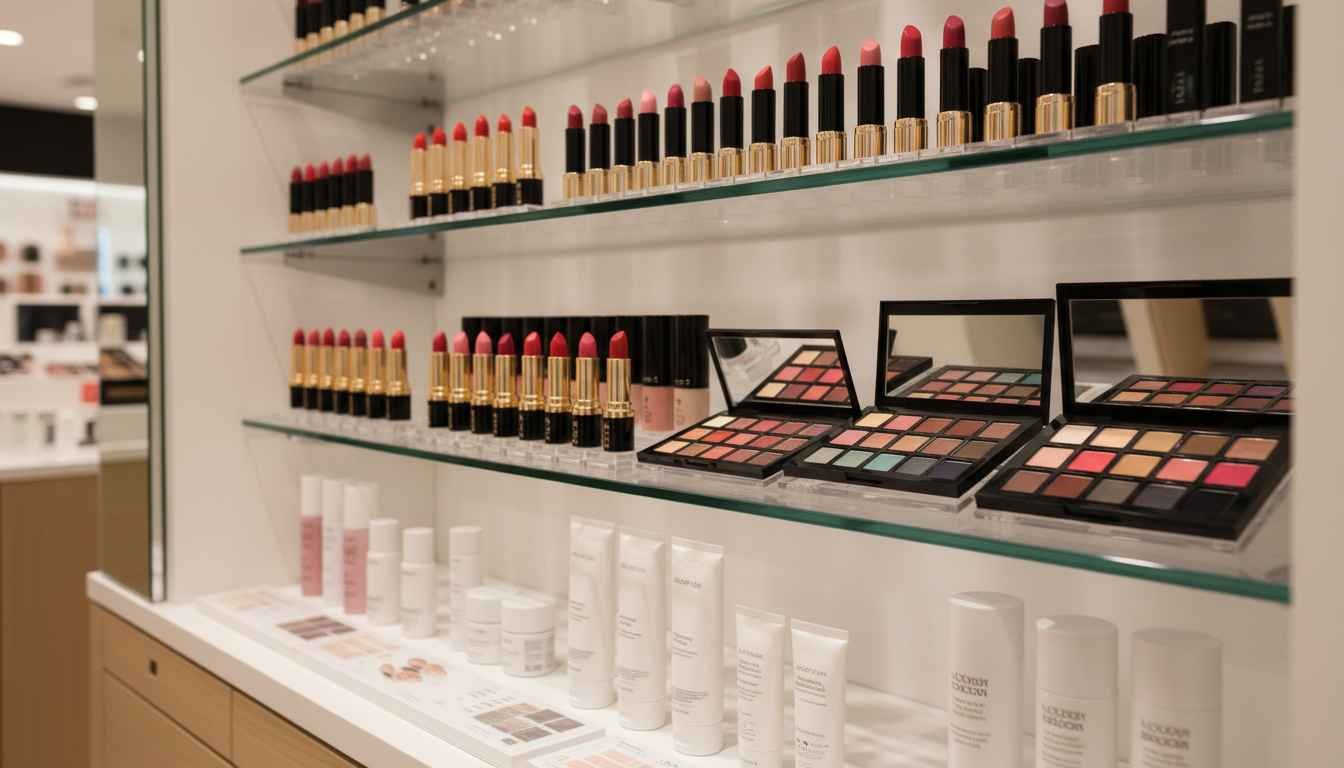 retail cosmetic display