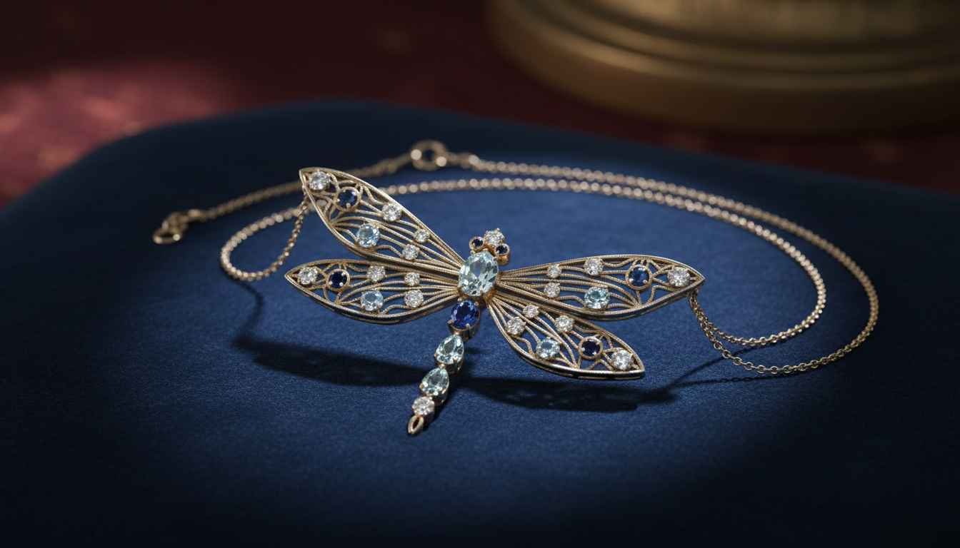 tiffany and co dragonfly necklace